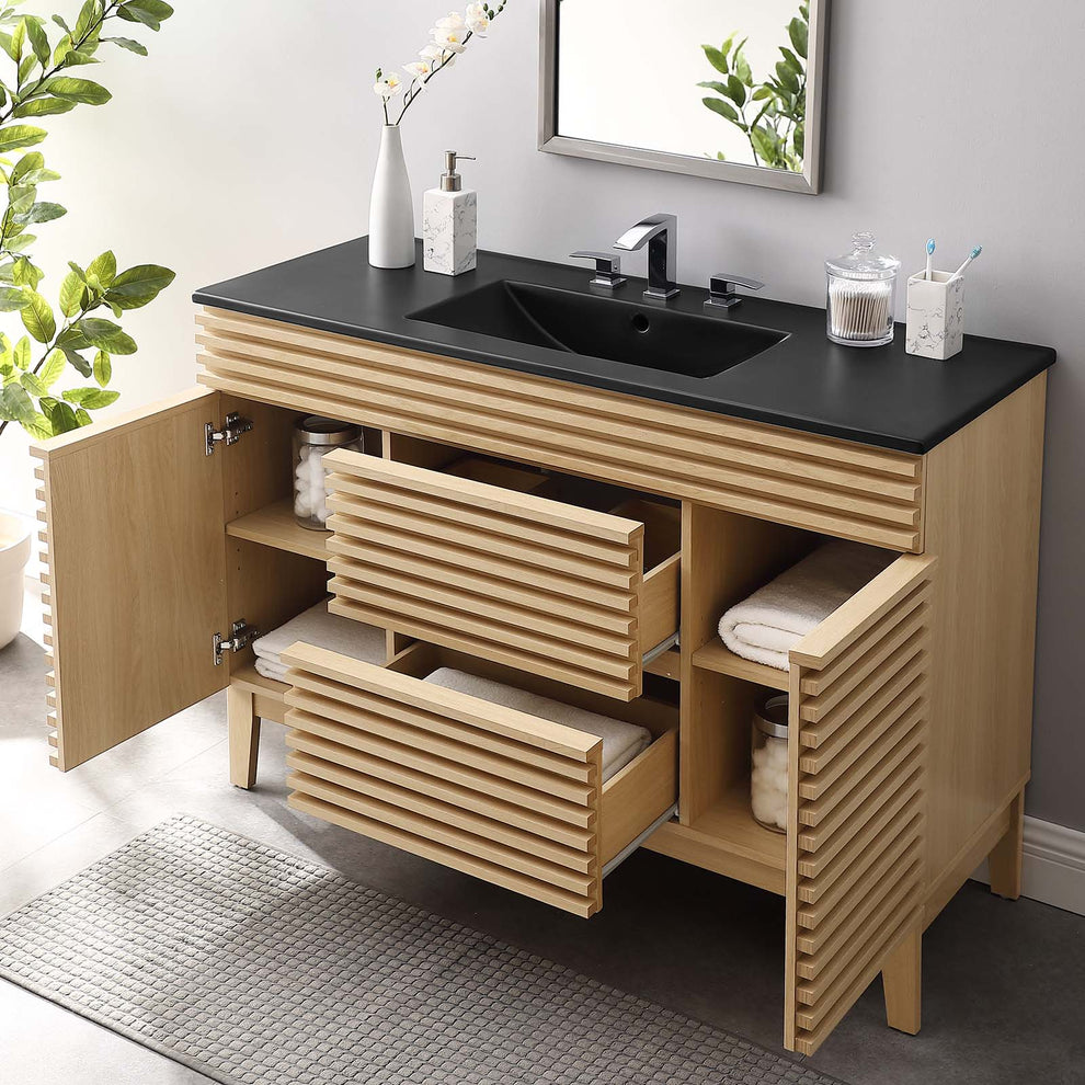 Modway Render 48" Single Sink Bathroom Vanity - EEI-5398 | Bathroom Accessories | Modishstore - 35