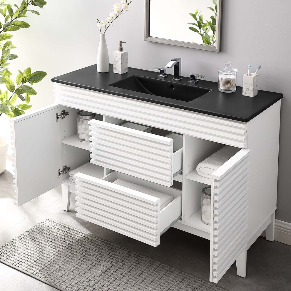 Modway Render 48" Single Sink Bathroom Vanity - EEI-5398 | Bathroom Accessories | Modishstore - 46