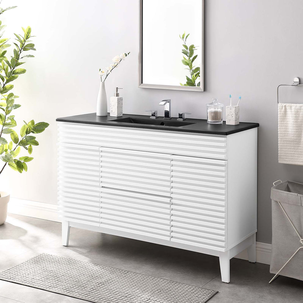 Modway Render 48" Single Sink Bathroom Vanity - EEI-5398 | Bathroom Accessories | Modishstore - 47