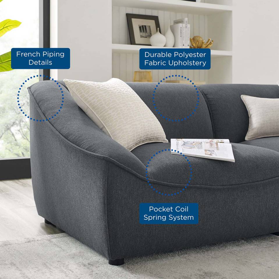 Modway Comprise 2-Piece Loveseat - EEI-5403 | Loveseats | Modishstore - 10