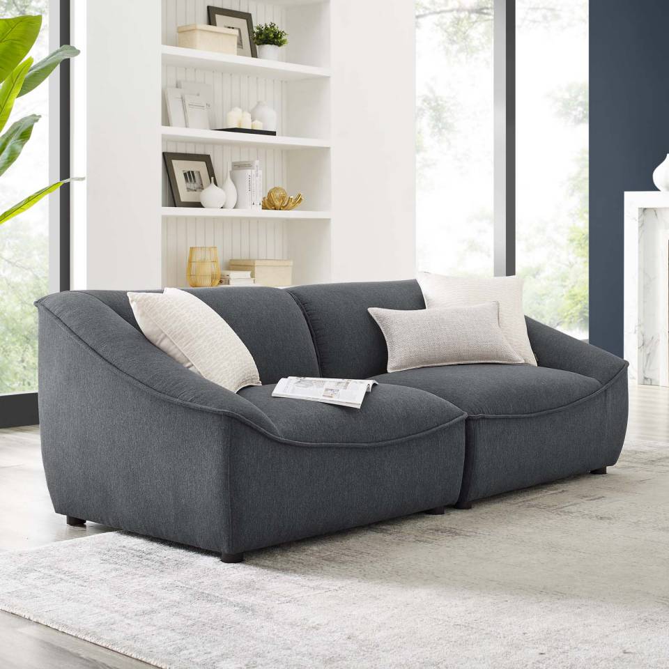 Modway Comprise 2-Piece Loveseat - EEI-5403 | Loveseats | Modishstore - 1