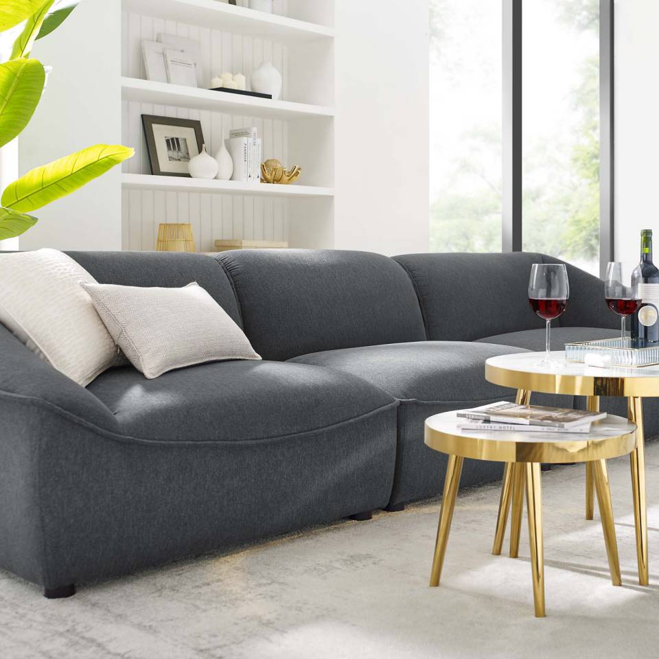 Modway Comprise 3-Piece Sofa - EEI-5404 | Sofa Set | Modishstore - 2