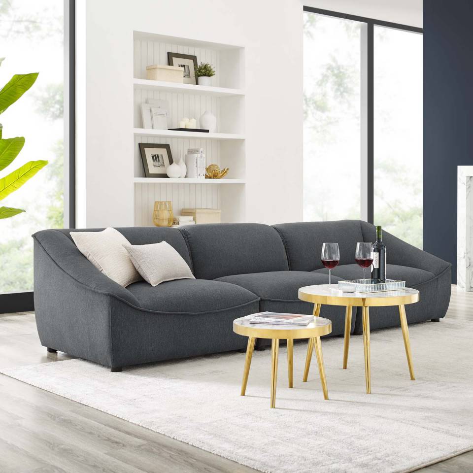 Modway Comprise 3-Piece Sofa - EEI-5404 | Sofa Set | Modishstore - 1