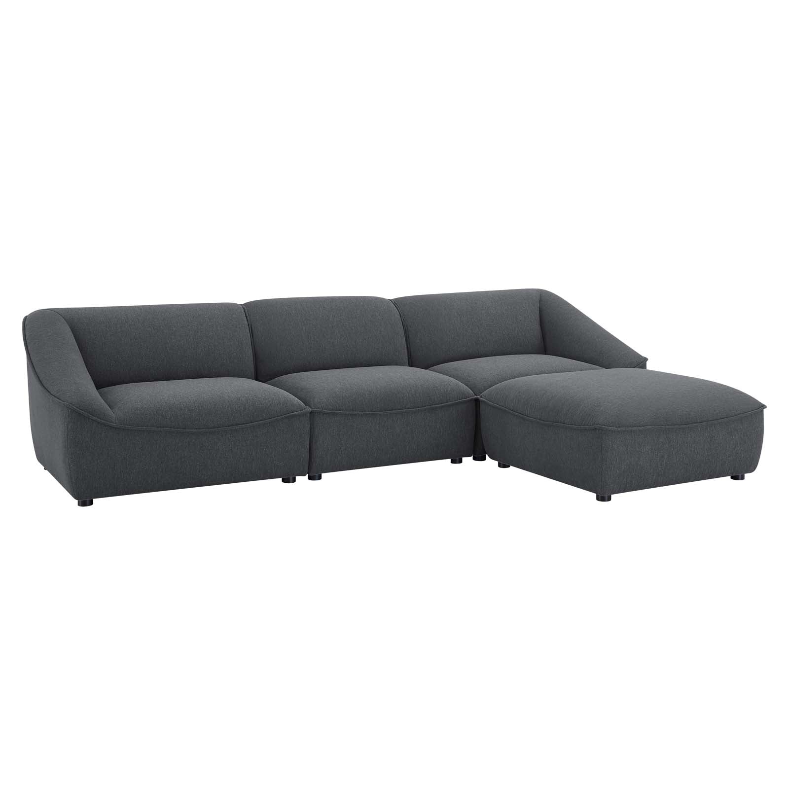 Modway Comprise 4-Piece Living Room Set - EEI-5405 | Sofa Set | Modishstore - 2