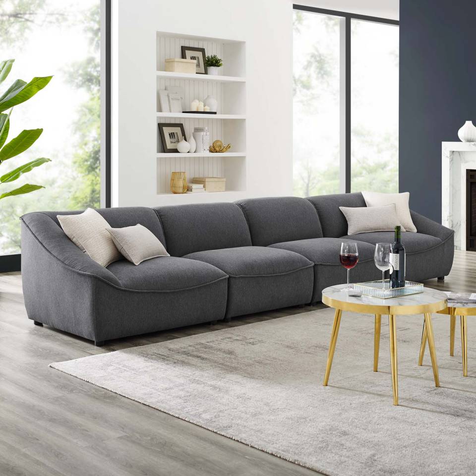 Modway Comprise 4-Piece Sofa | Sofas | Modishstore