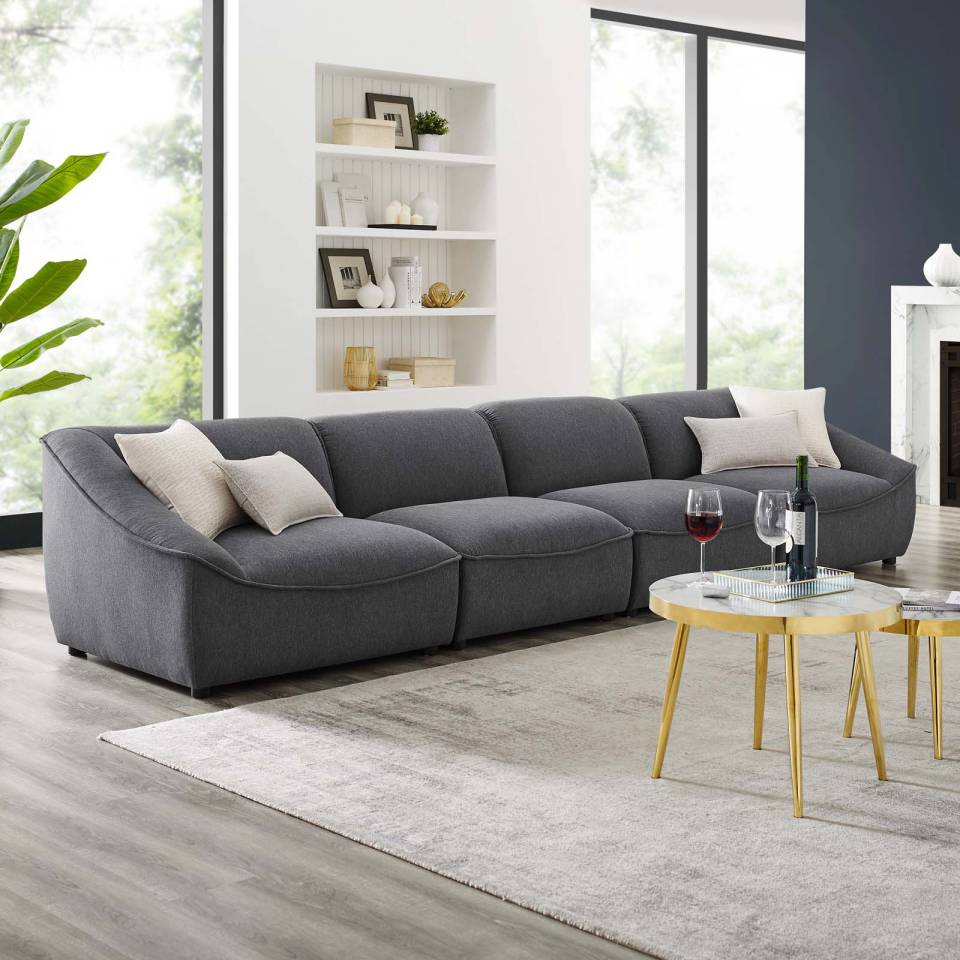 Modway Comprise 4-Piece Sofa - EEI-5408 | Sofas | Modishstore - 1