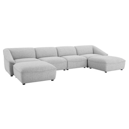 Modway Comprise 6-Piece Living Room Set - EEI-5409 | Sofa Set | Modishstore - 16