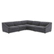 Modway Comprise 5-Piece Sectional Sofa | Sofas | Modishstore-15