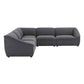 Modway Comprise 5-Piece Sectional Sofa | Sofas | Modishstore-2