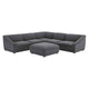 Modway Comprise 6-Piece Sectional Sofa | Outdoor Sofas, Loveseats & Sectionals | Modishstore