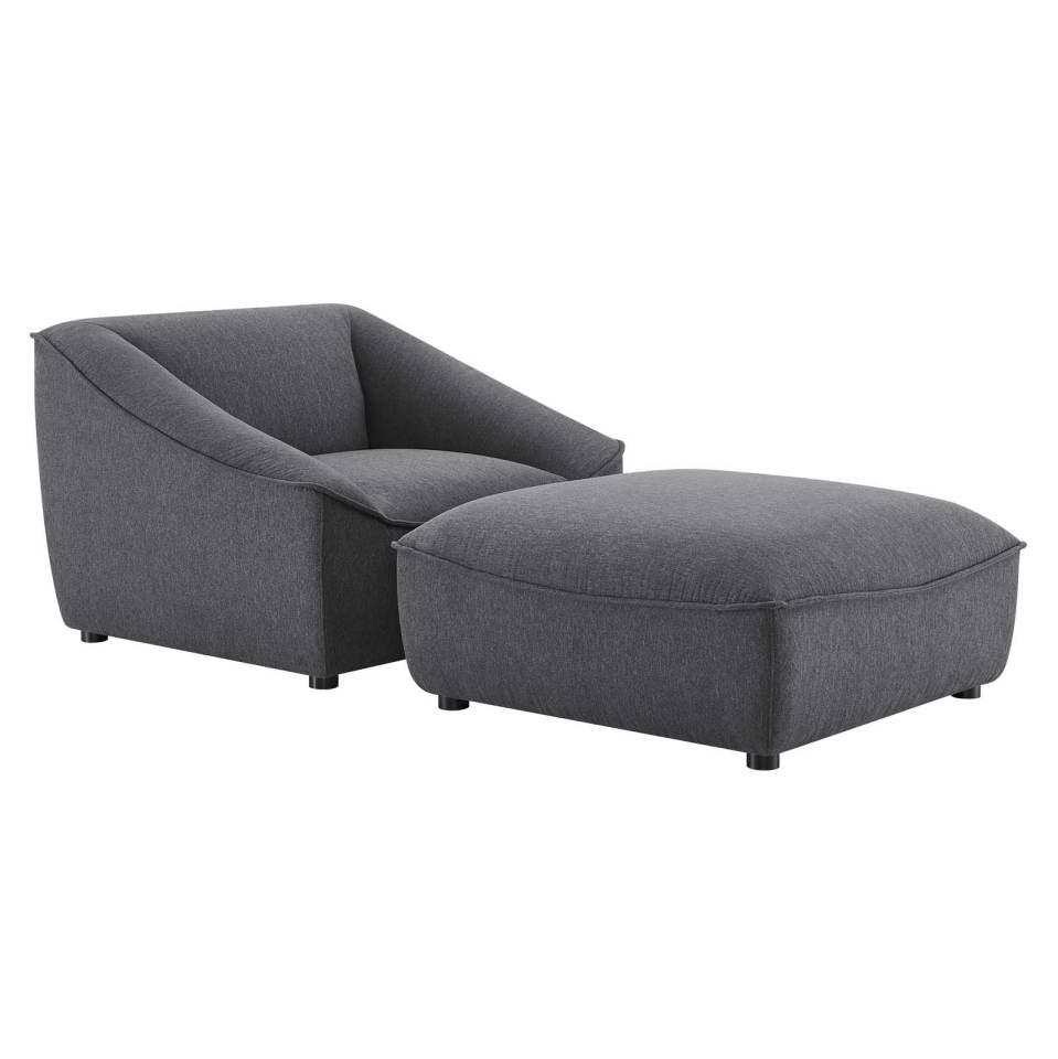 Modway Comprise 2-Piece Living Room Set - EEI-5412 | Lounge Chairs | Modishstore - 6