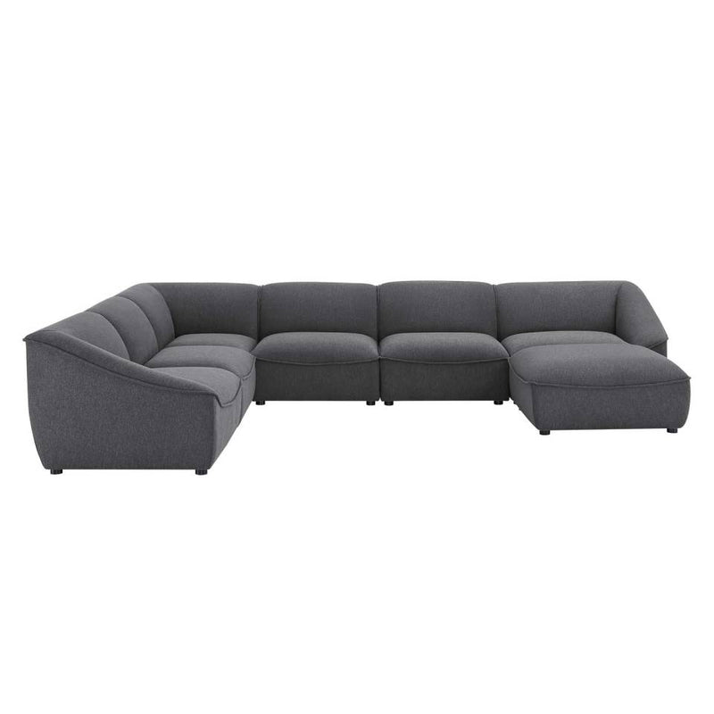 Modway Comprise 7-Piece Sectional Sofa - EEI-5413 | Outdoor Sofas, Loveseats & Sectionals | Modishstore - 1