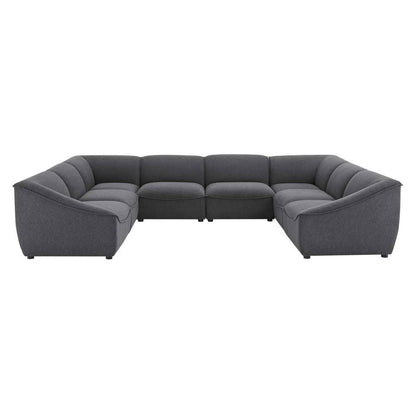 Modway Comprise 8-Piece Sectional Sofa - EEI-5414 | Outdoor Sofas, Loveseats & Sectionals | Modishstore - 2