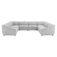 Modway Comprise 8-Piece Sectional Sofa | Outdoor Sofas, Loveseats & Sectionals | Modishstore-16