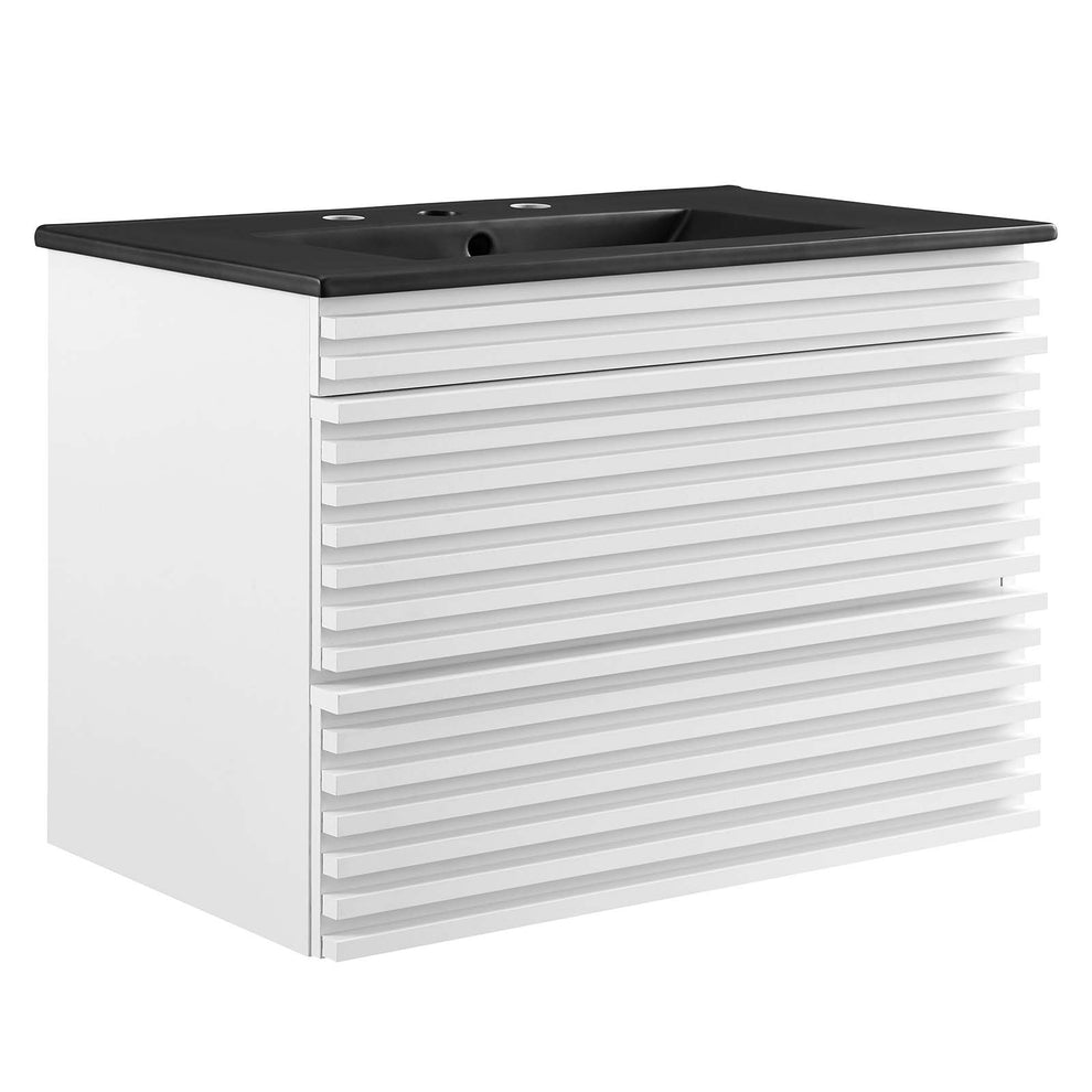 Modway Render 30" Wall-Mount Bathroom Vanity - EEI-5417 | Bathroom Accessories | Modishstore - 36