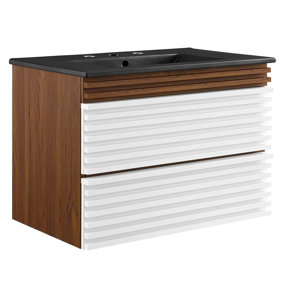 Modway Render 30" Wall-Mount Bathroom Vanity - EEI-5417 | Bathroom Accessories | Modishstore - 45