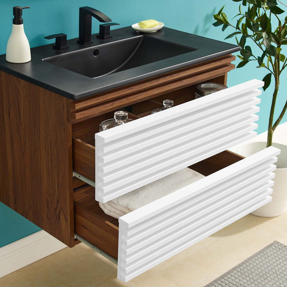 Modway Render 30" Wall-Mount Bathroom Vanity - EEI-5417 | Bathroom Accessories | Modishstore - 42