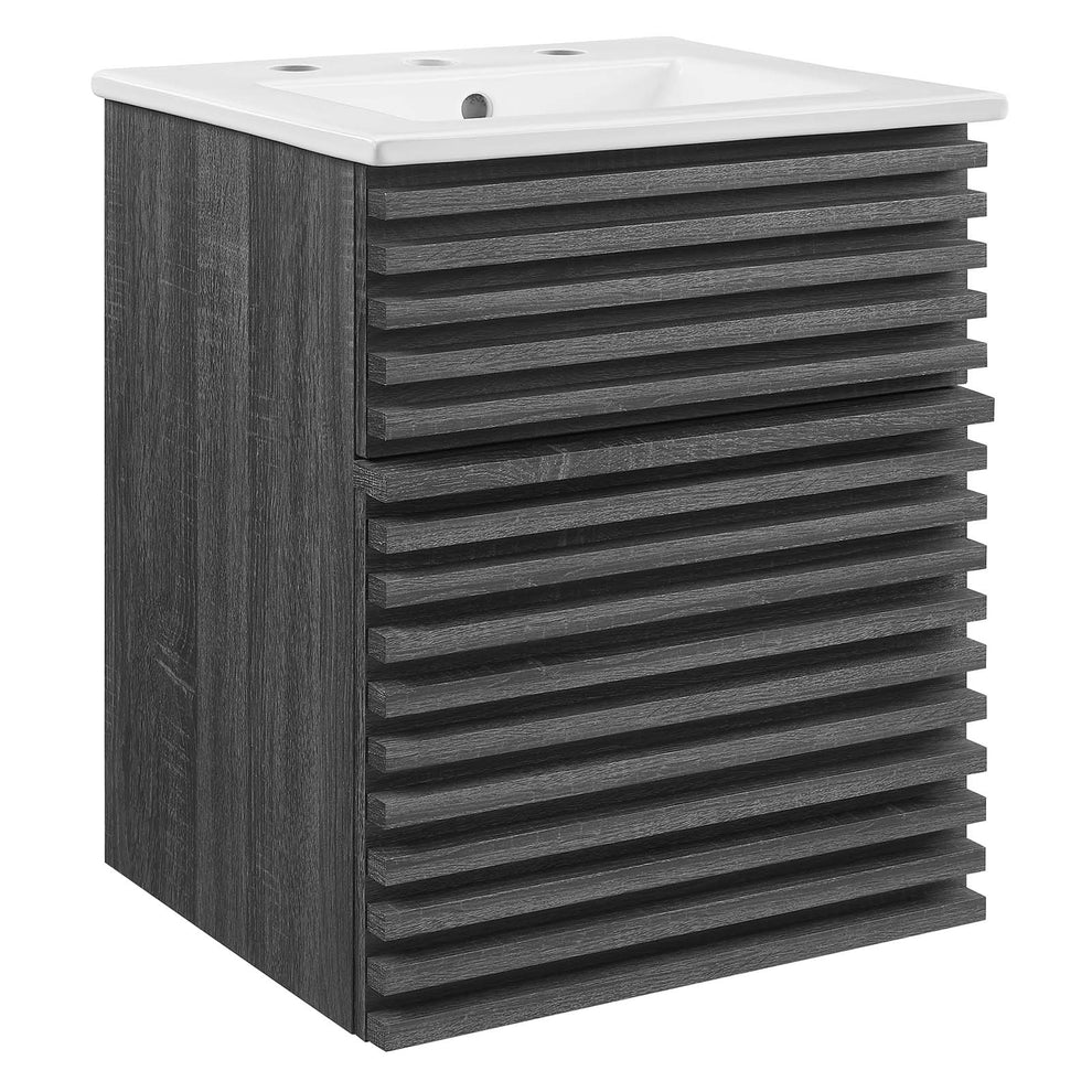 Modway Render 18" Wall-Mount Bathroom Vanity - EEI-5419 | Bathroom Accessories | Modishstore - 10