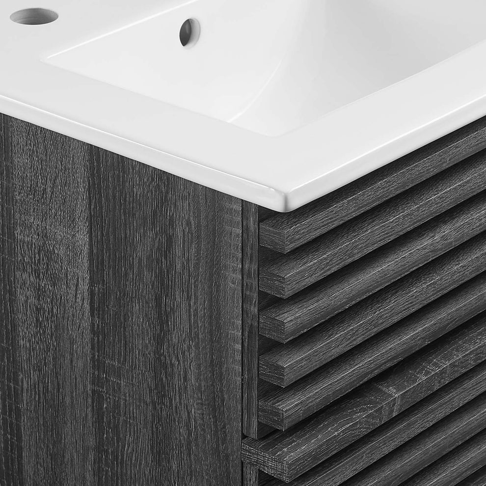 Modway Render 18" Wall-Mount Bathroom Vanity - EEI-5419 | Bathroom Accessories | Modishstore - 6
