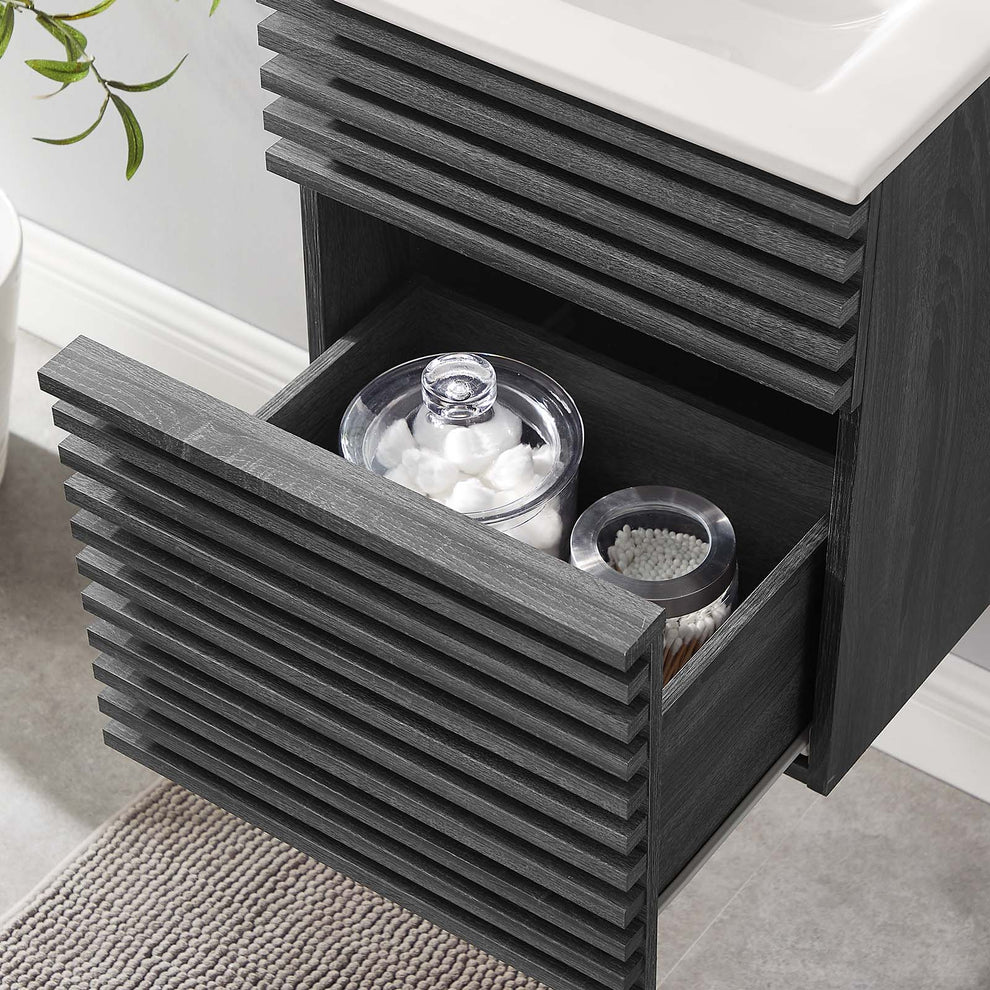 Modway Render 18" Wall-Mount Bathroom Vanity - EEI-5419 | Bathroom Accessories | Modishstore - 5