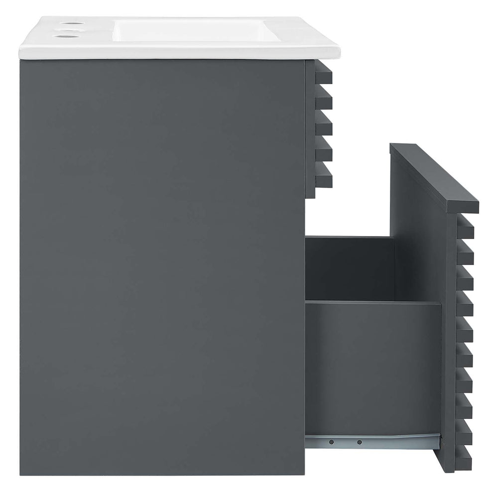 Modway Render 18" Wall-Mount Bathroom Vanity - EEI-5419 | Bathroom Accessories | Modishstore - 20