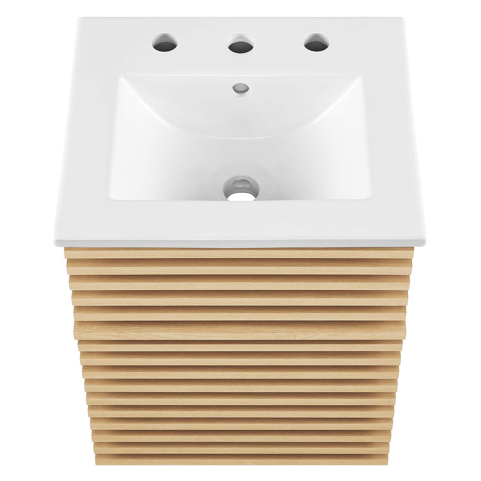 Modway Render 18" Wall-Mount Bathroom Vanity - EEI-5419 | Bathroom Accessories | Modishstore - 26