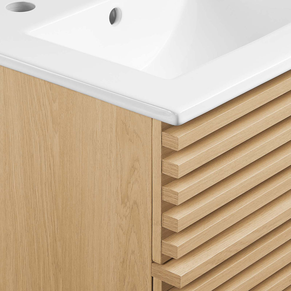 Modway Render 18" Wall-Mount Bathroom Vanity - EEI-5419 | Bathroom Accessories | Modishstore - 25