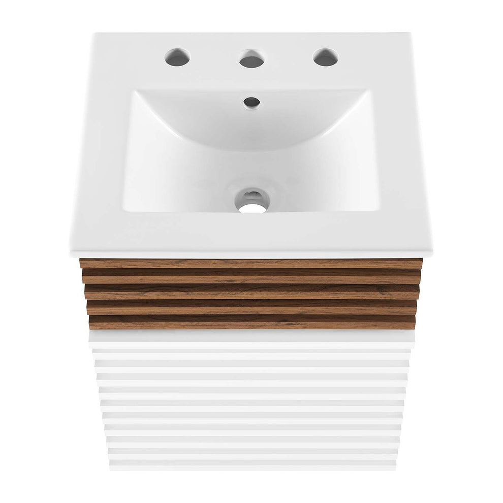 Modway Render 18" Wall-Mount Bathroom Vanity - EEI-5419 | Bathroom Accessories | Modishstore - 35