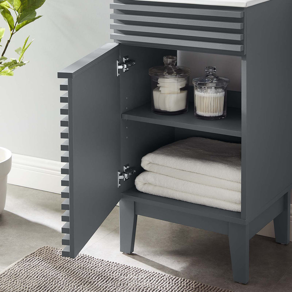 Modway Render 18" Bathroom Vanity Cabinet - EEI-5420 | Bathroom Accessories | Modishstore - 16