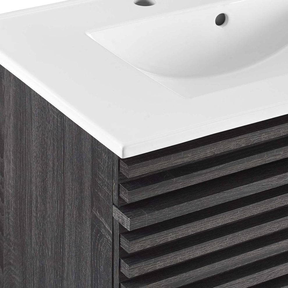 Modway Render 30" Wall-Mount Bathroom Vanity - EEI-5421 | Bathroom Accessories | Modishstore - 9