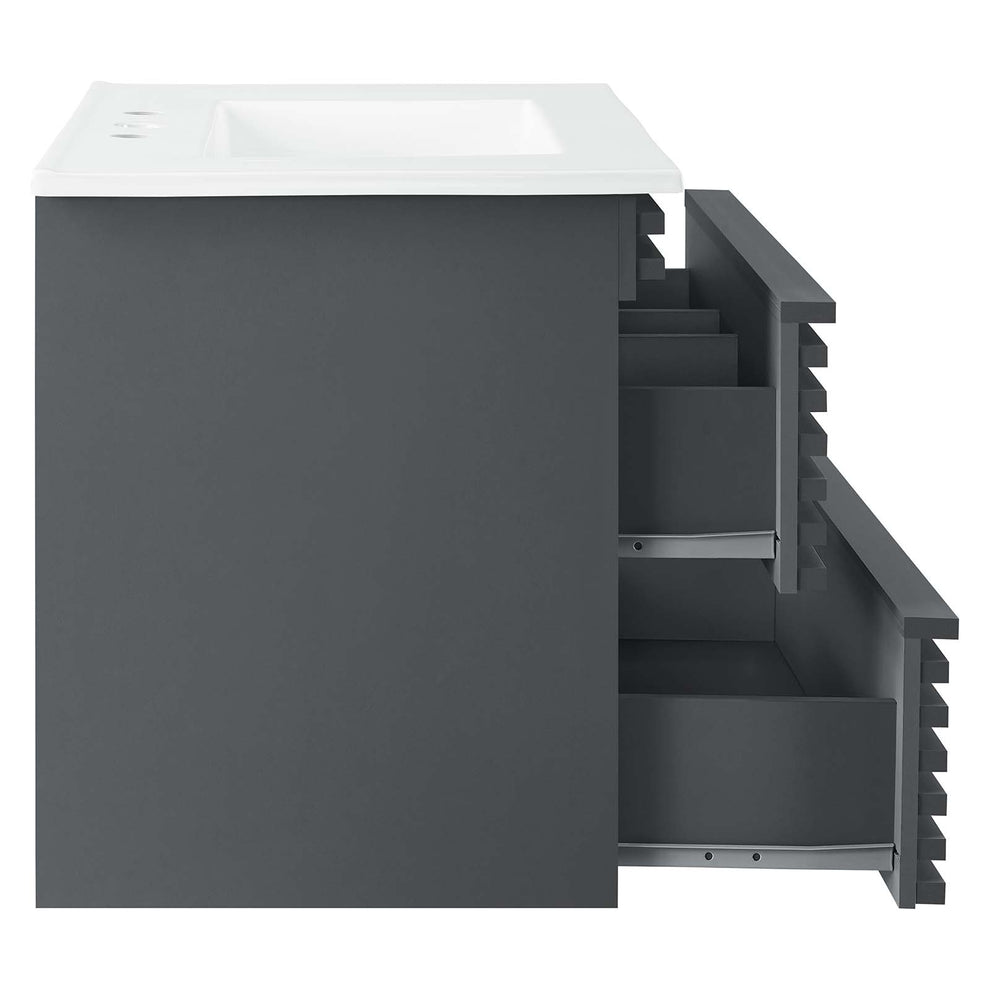 Modway Render 30" Wall-Mount Bathroom Vanity - EEI-5421 | Bathroom Accessories | Modishstore - 18