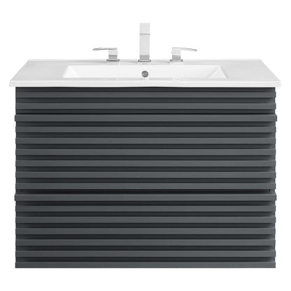 Modway Render 30" Wall-Mount Bathroom Vanity - EEI-5421 | Bathroom Accessories | Modishstore - 20