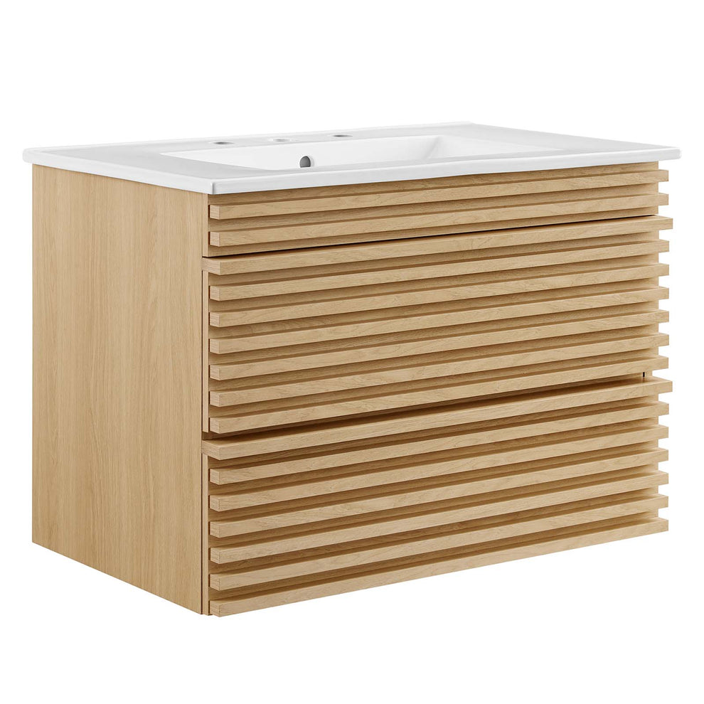 Modway Render 30" Wall-Mount Bathroom Vanity - EEI-5421 | Bathroom Accessories | Modishstore - 26