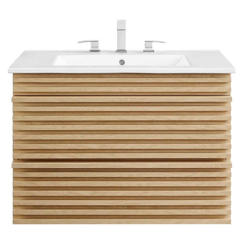 Modway Render 30" Wall-Mount Bathroom Vanity - EEI-5421 | Bathroom Accessories | Modishstore - 29