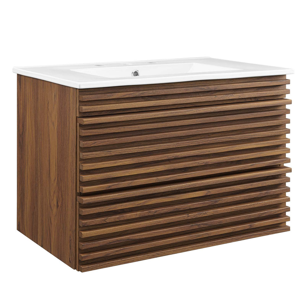 Modway Render 30" Wall-Mount Bathroom Vanity - EEI-5421 | Bathroom Accessories | Modishstore - 2