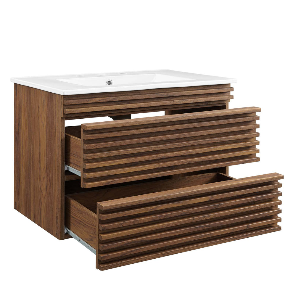 Modway Render 30" Wall-Mount Bathroom Vanity - EEI-5421 | Bathroom Accessories | Modishstore - 3