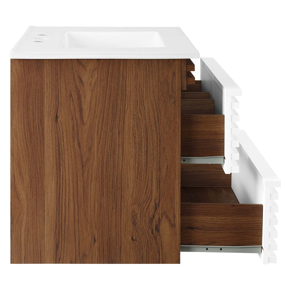 Modway Render 30" Wall-Mount Bathroom Vanity - EEI-5421 | Bathroom Accessories | Modishstore - 36