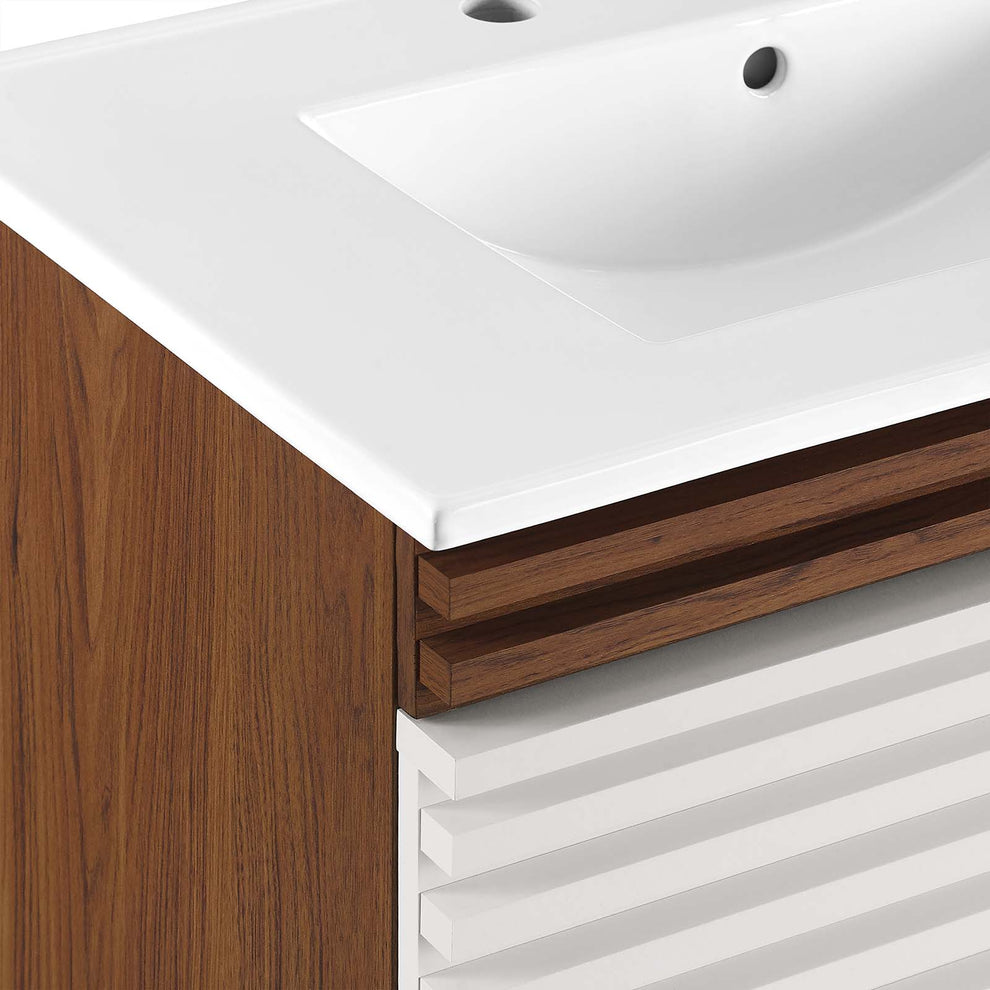 Modway Render 30" Wall-Mount Bathroom Vanity - EEI-5421 | Bathroom Accessories | Modishstore - 33