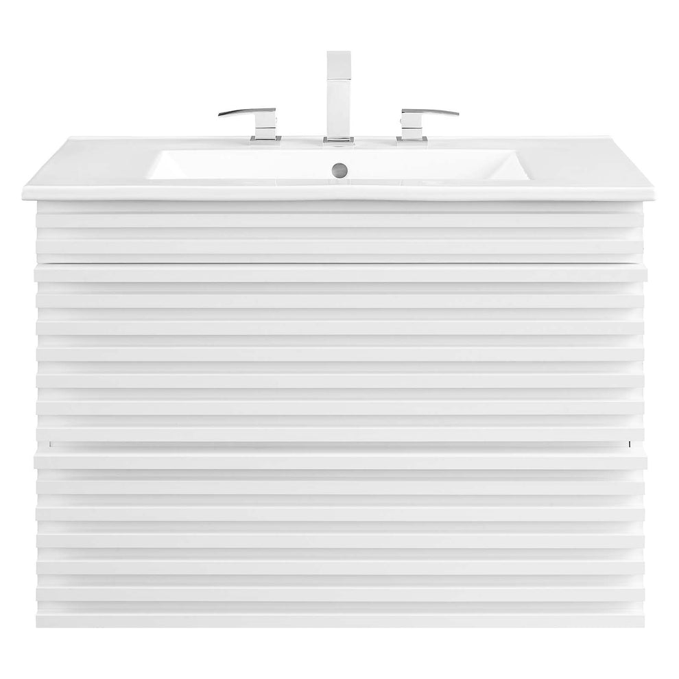 Modway Render 30" Wall-Mount Bathroom Vanity - EEI-5421 | Bathroom Accessories | Modishstore - 47