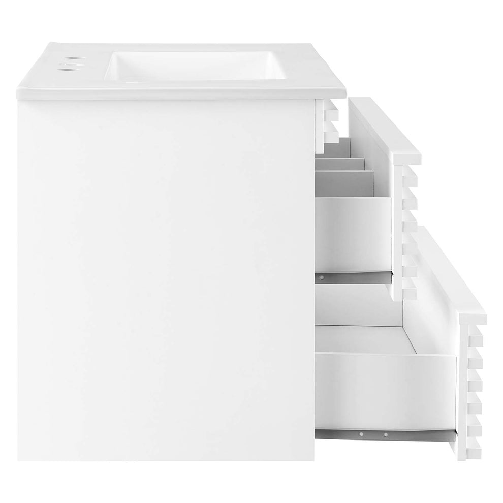 Modway Render 30" Wall-Mount Bathroom Vanity - EEI-5421 | Bathroom Accessories | Modishstore - 46