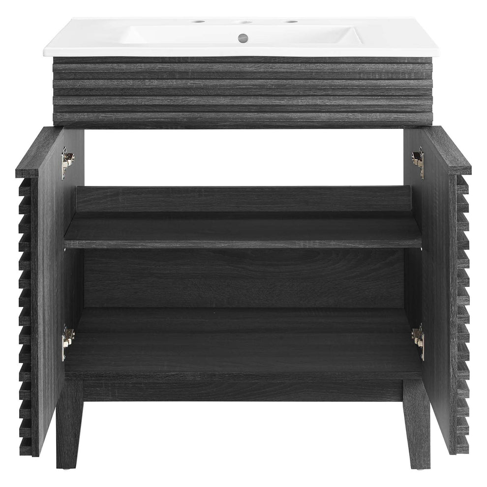 Modway Render 30" Bathroom Vanity Cabinet - EEI-5422 | Bathroom Accessories | Modishstore - 10