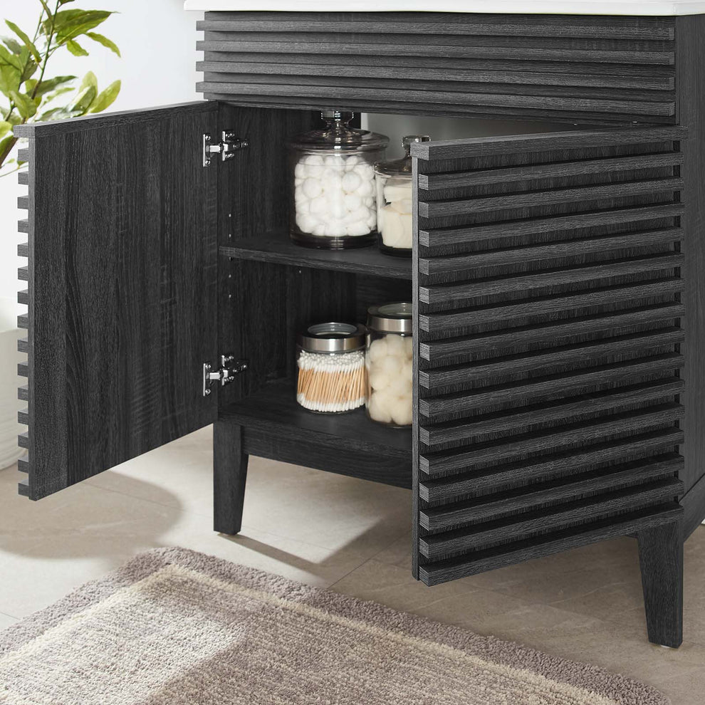 Modway Render 30" Bathroom Vanity Cabinet - EEI-5422 | Bathroom Accessories | Modishstore - 5