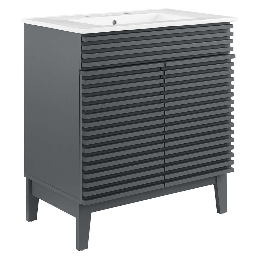 Modway Render 30" Bathroom Vanity Cabinet - EEI-5422 | Bathroom Accessories | Modishstore - 21
