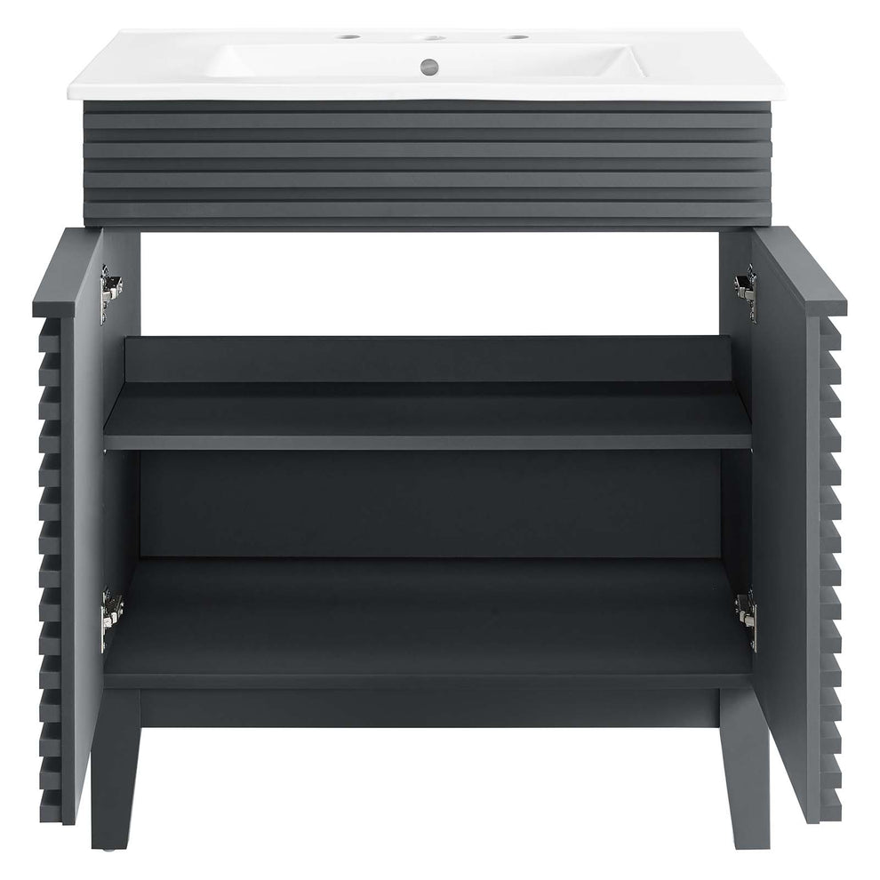Modway Render 30" Bathroom Vanity Cabinet - EEI-5422 | Bathroom Accessories | Modishstore - 19