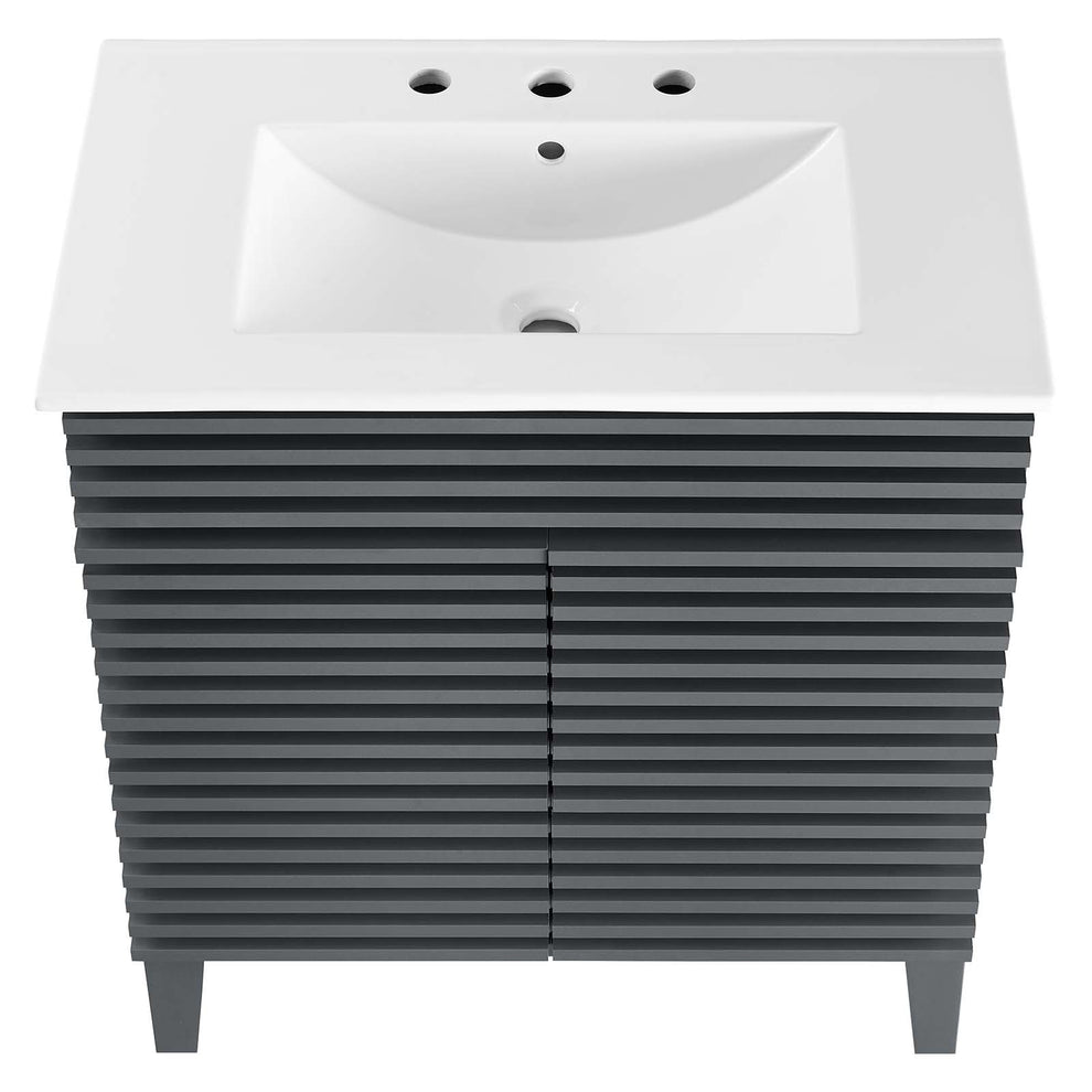 Modway Render 30" Bathroom Vanity Cabinet - EEI-5422 | Bathroom Accessories | Modishstore - 15