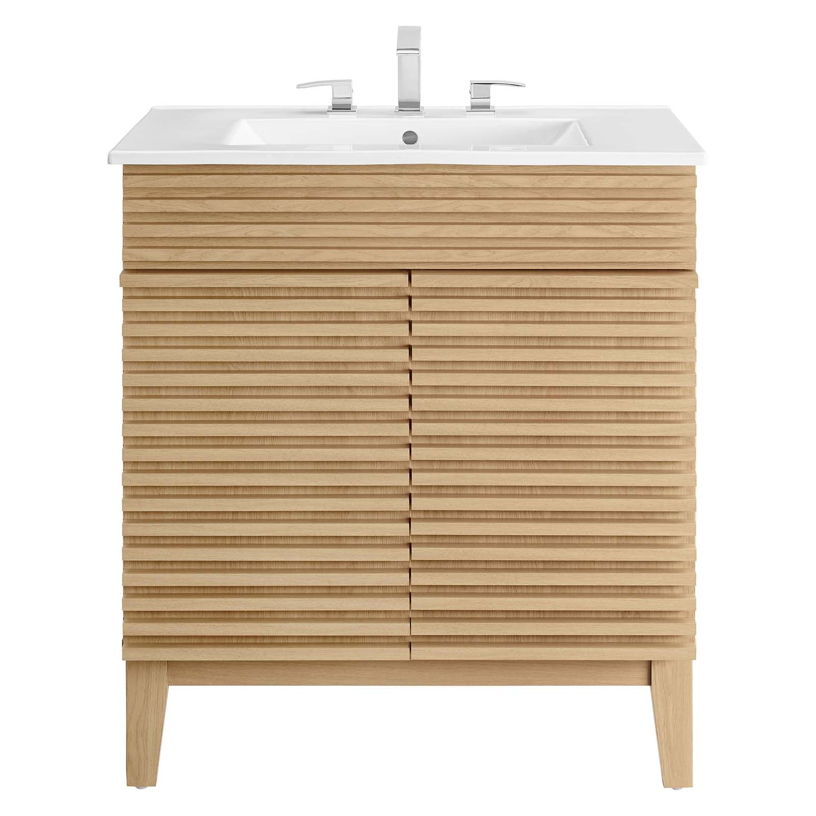 Modway Render 30" Bathroom Vanity Cabinet | Bathroom Accessories | Modishstore-26