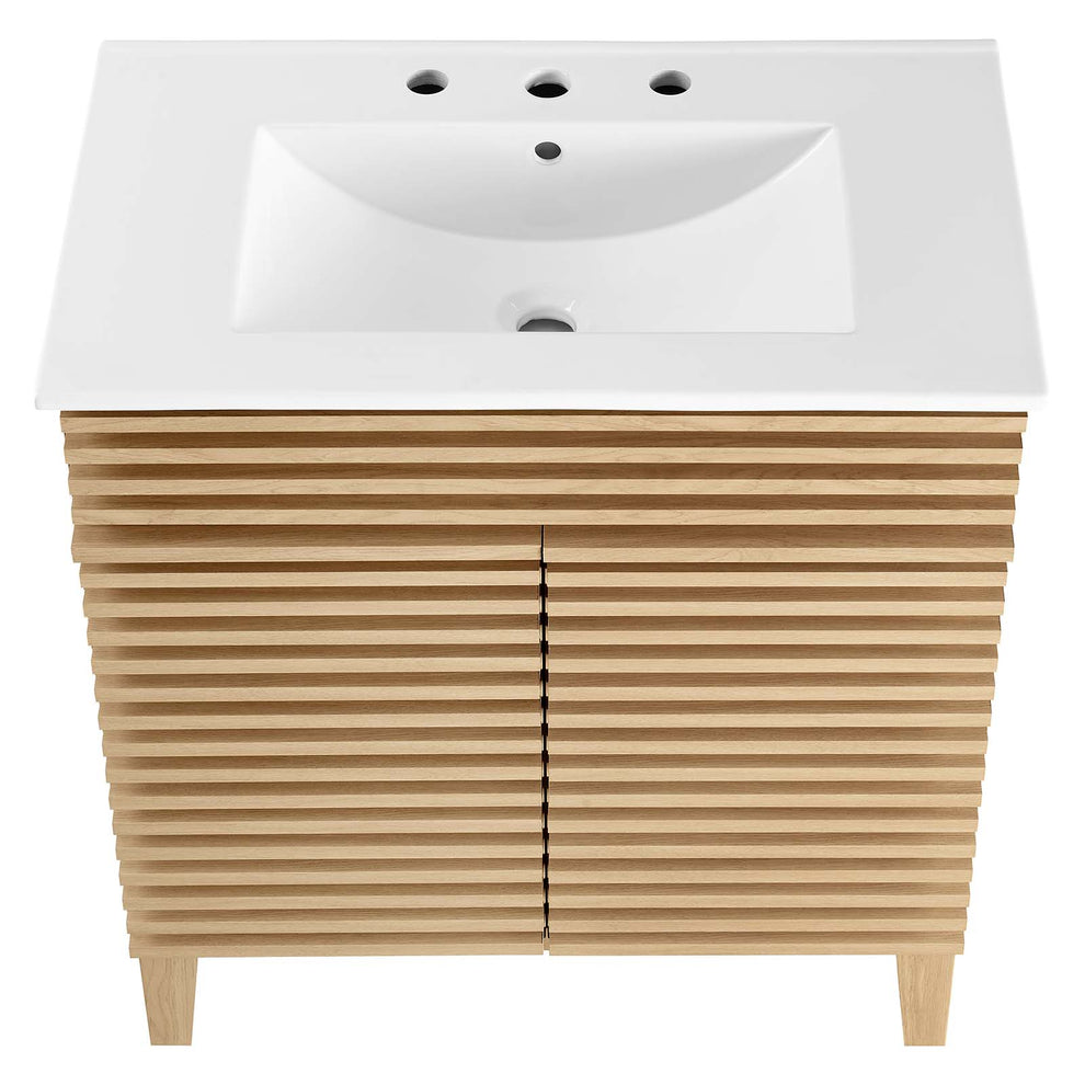 Modway Render 30" Bathroom Vanity Cabinet - EEI-5422 | Bathroom Accessories | Modishstore - 23