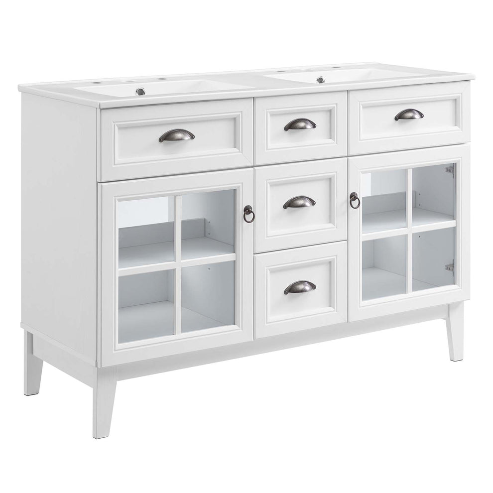 Modway Isle 48" Double Bathroom Vanity Cabinet - EEI-5428 | Bathroom Accessories | Modishstore - 2