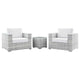 Modway Convene 3-Piece Outdoor Patio Set - EEI-5444 | Outdoor Sofas, Loveseats & Sectionals | Modishstore - 13