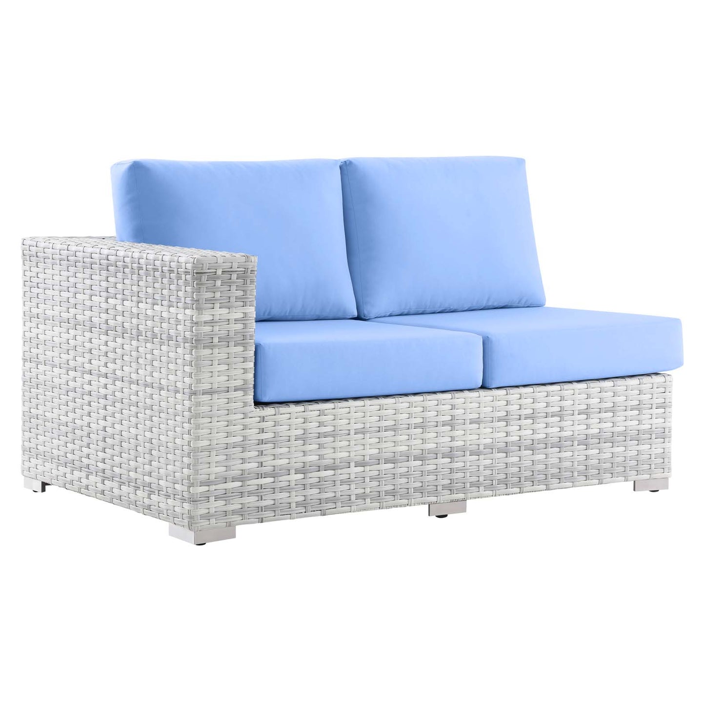 Convene 4-Piece Outdoor Patio Sectional Set By Modway - EEI-5445 | Outdoor Sofas, Loveseats & Sectionals | Modishstore - 6
